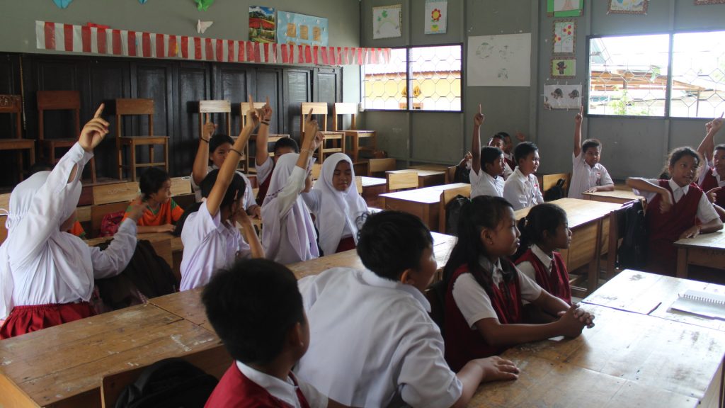 Schulklasse Borneo